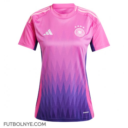 Camiseta Alemania Visitante Equipación para mujer Eurocopa 2024 manga corta
